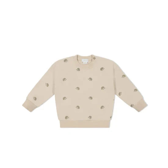 Jamie Kay Kit Sweatshirt | Henry Hedgehog Birch