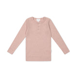 Jamie Kay Modal Long Sleeve Henley | Peony Marle