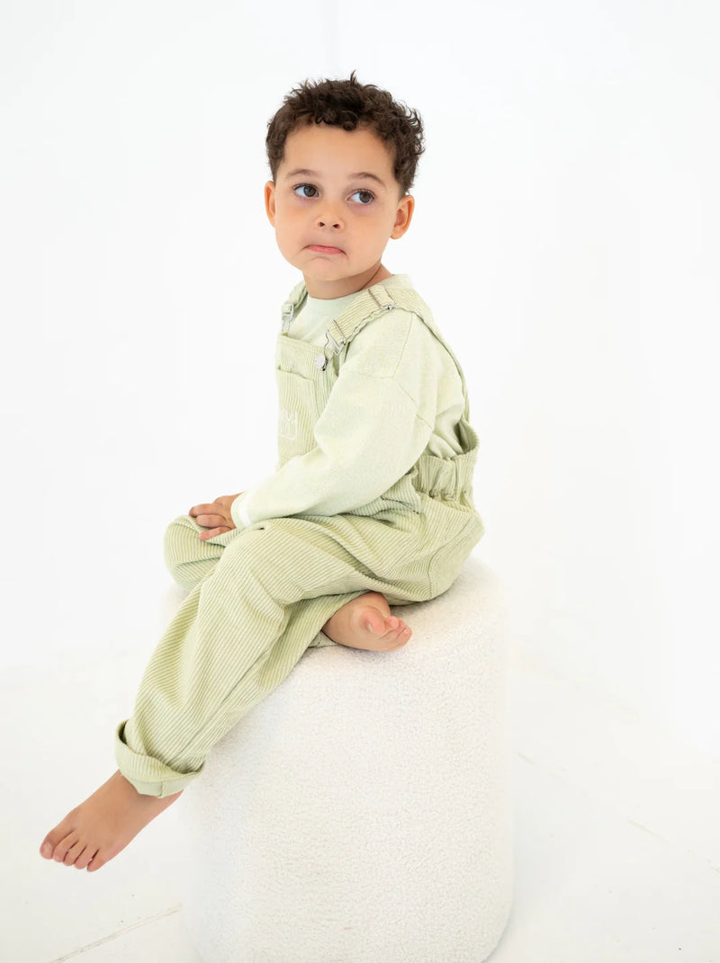 Ziggy Lou OVERALLS | LIME