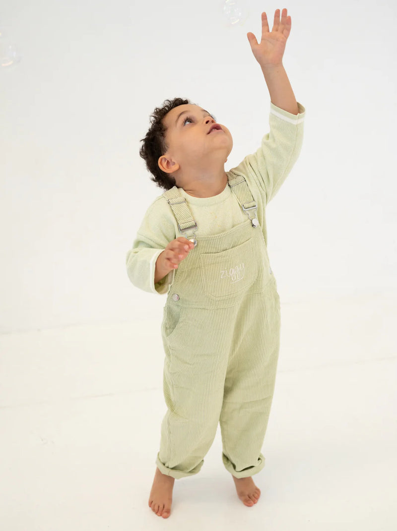 Ziggy Lou OVERALLS | LIME