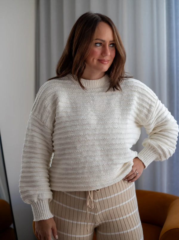 Ziggy Lou JUMPER | LINK KNIT | COCONUT (WOMEN'S)