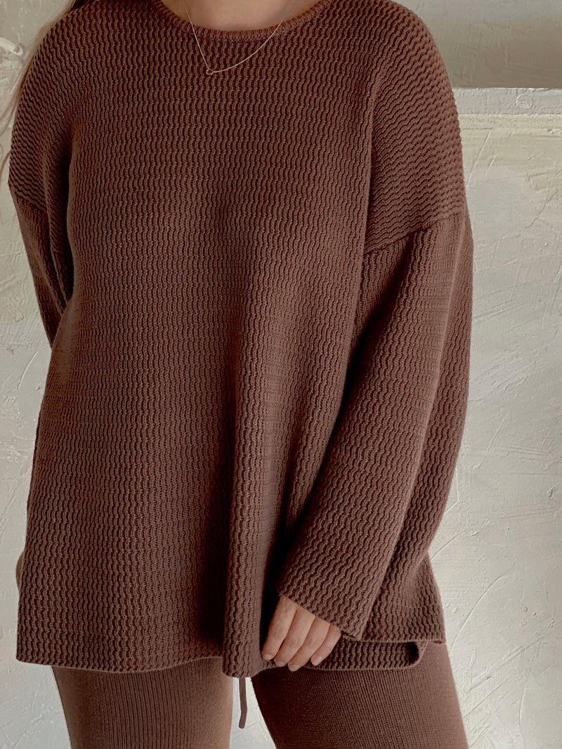 Ziggy Lou PULLOVER | CHOCOLATE (WOMEN'S)