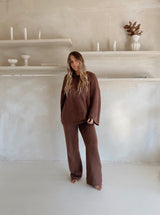 Ziggy Lou PULLOVER | CHOCOLATE (WOMEN'S)