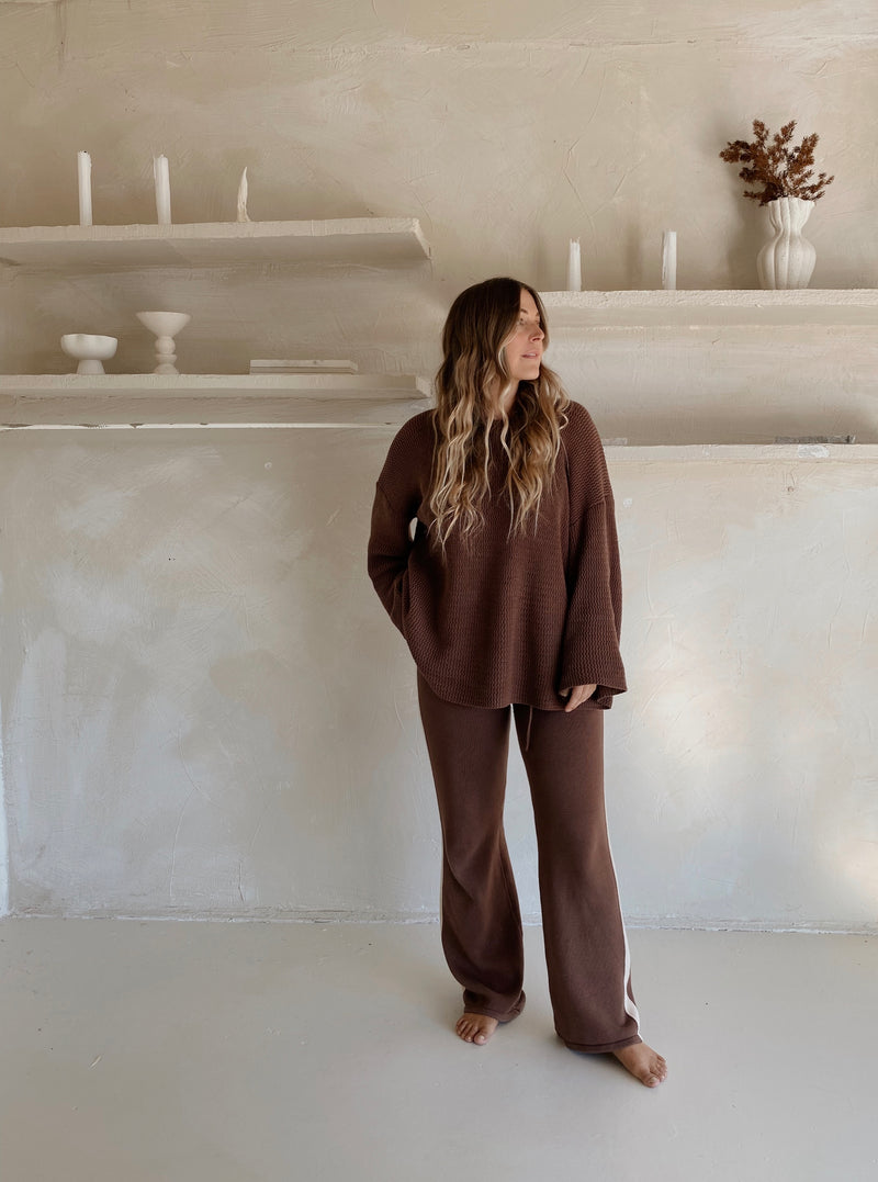 Ziggy Lou PULLOVER | CHOCOLATE (WOMEN'S)