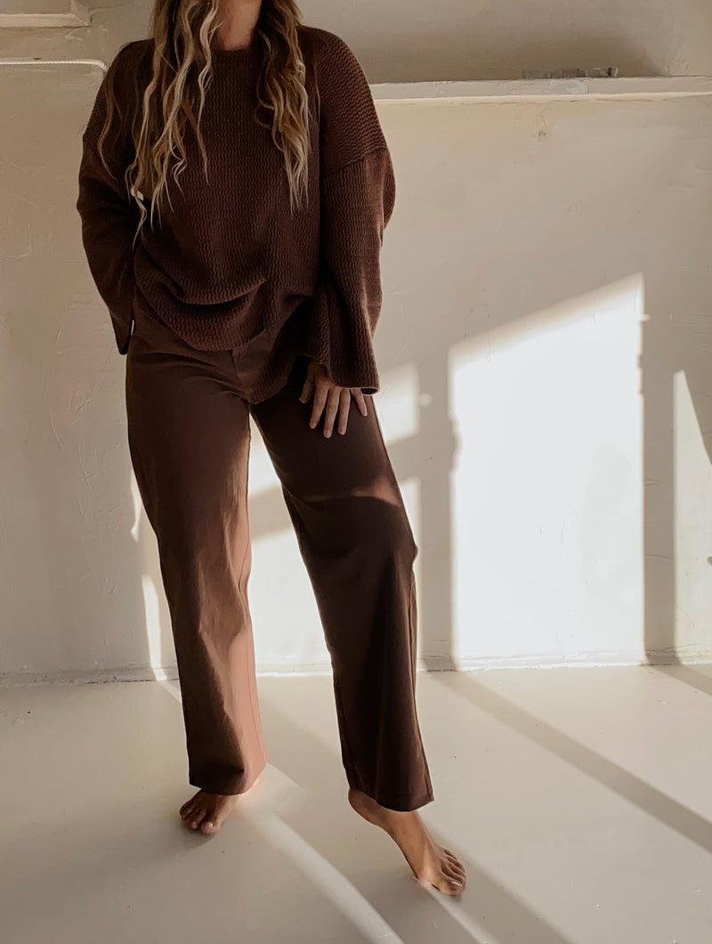 Ziggy Lou PULLOVER | CHOCOLATE (WOMEN'S)