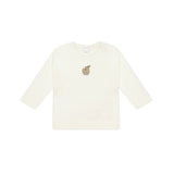 Jamie Kay Pima Cotton Arnold Long Sleeve Top | Parchment Fresh Apple