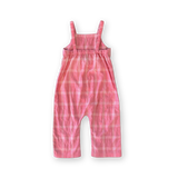 Cotton Check Playsuit
