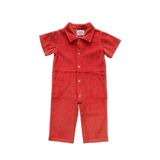 Organic Cord Boilersuit - Sauce