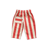 Organic Everyday Stripe Pant - Sauce