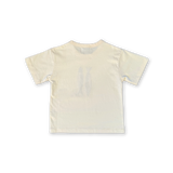 Organic Sardine Embroidered Tee - Milk