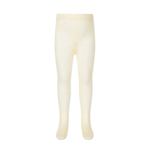 Jamie Kay Scallop weave Tights | Parchment