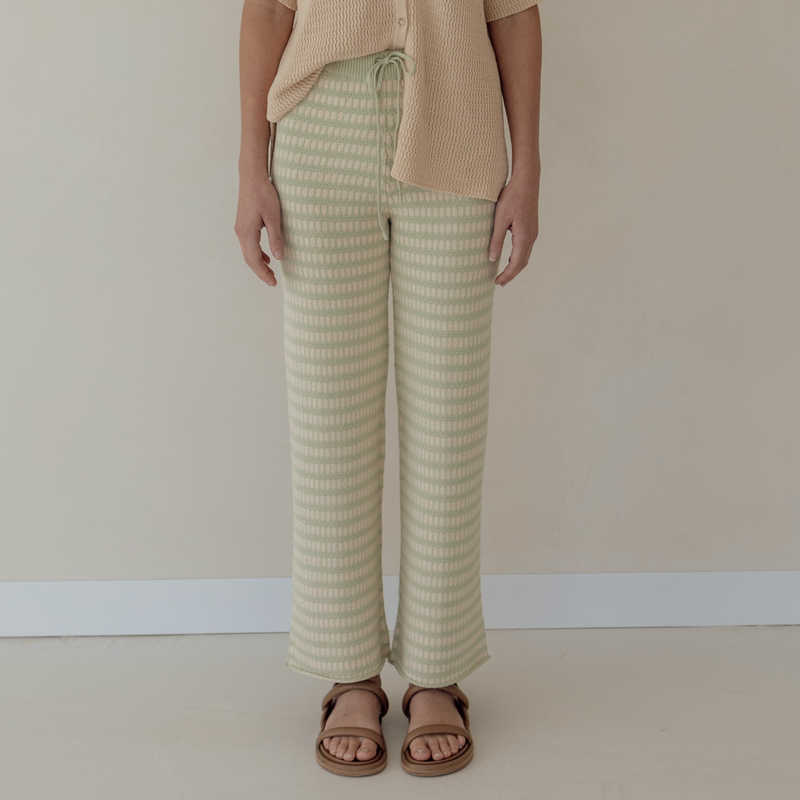 ZL KNIT PANTS | TALLOW (WOMEN'S)