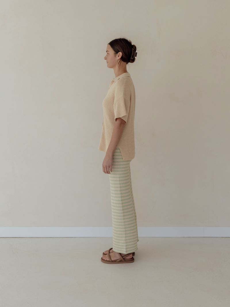 ZL KNIT PANTS | TALLOW (WOMEN'S)