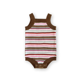 Organic Sunshine Stripe Knit Romper