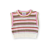 Organic Sunshine Stripe Knit Top
