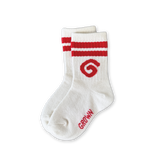 Swirl Cotton Socks - Milk