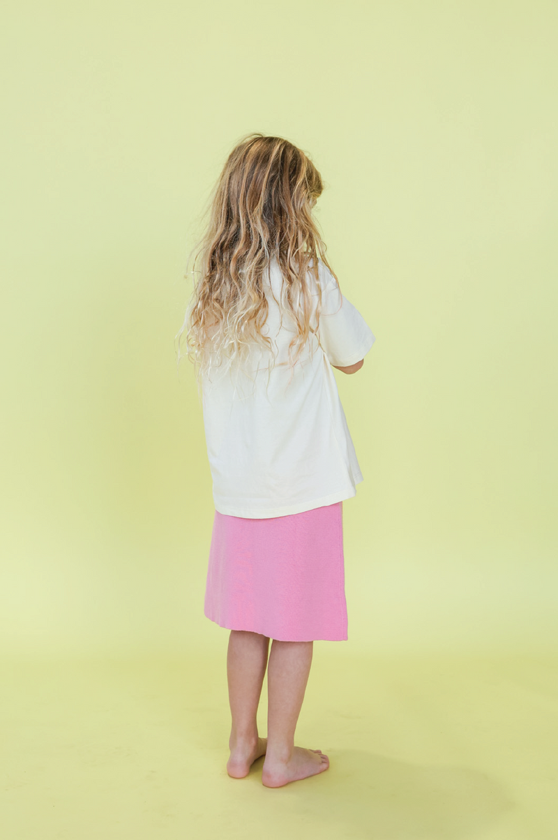 Organic Milano Knit Midi Skirt