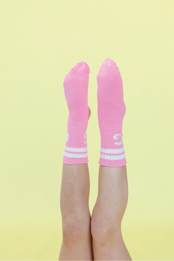 Stripe Logo Socks - Candy