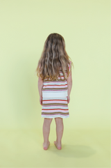 Organic Sunshine Stripe Knit Skirt