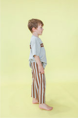 Organic Striped Knit Pant