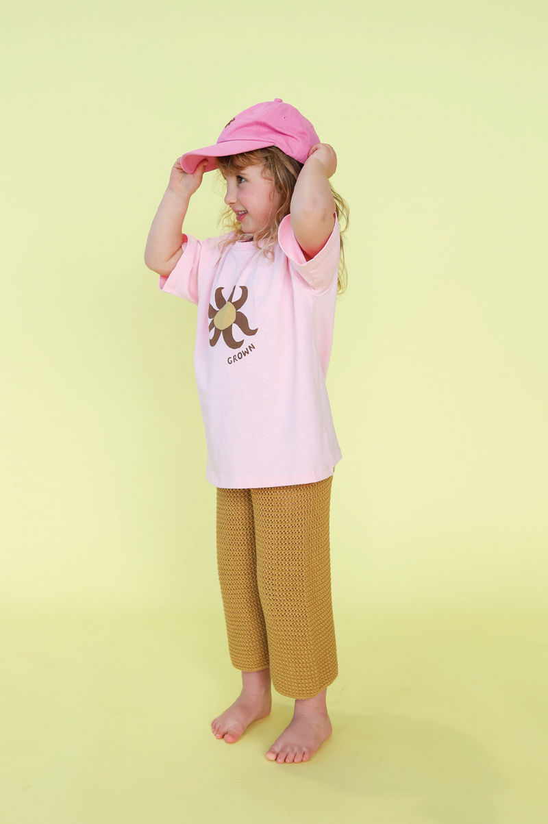 Organic Sunny Tee - Pinky