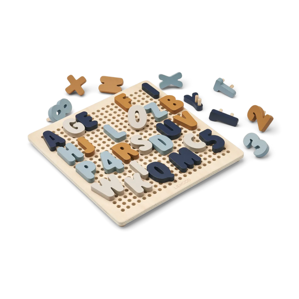 Liewood Ainsley Puzzle | Sea Blue Multi Mix