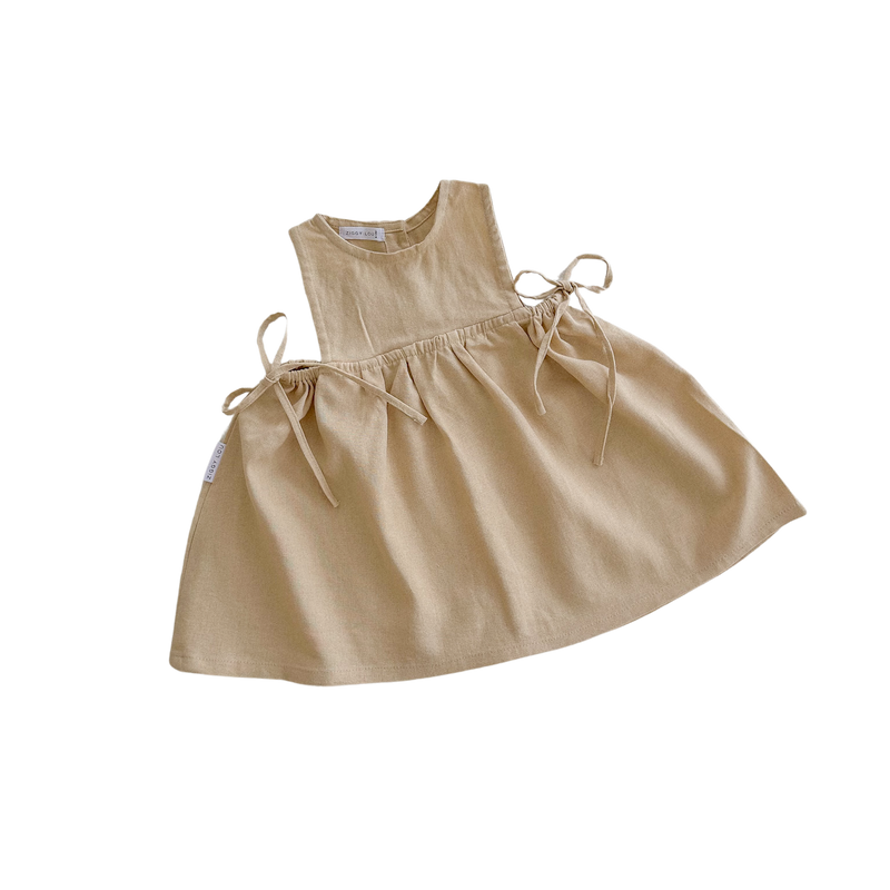 SOFIA DRESS | OATMEAL (KIDS)