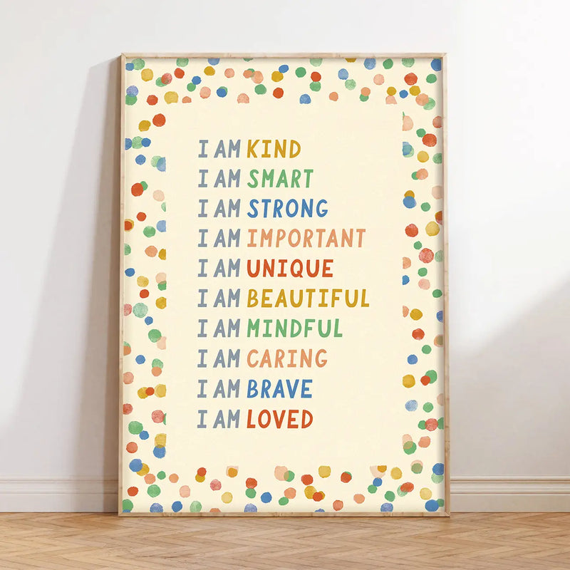 Confetti Affirmation A3 Print