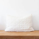 New Grain Quilted pillowcase  - Natural