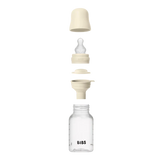 BIBS Baby Bottle Complete Set 150ml Silicone - Ivory
