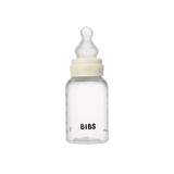 BIBS Baby Bottle Complete Set 150ml Silicone - Ivory