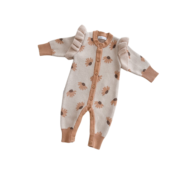 CLASSIC KNIT ROMPER | HAZEL