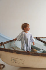 Blue Summer T-shirt Romper