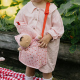 Carrie Convertible Changing Bag + Mat - Strawberry