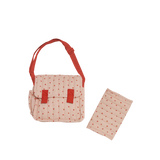 Carrie Convertible Changing Bag + Mat - Strawberry