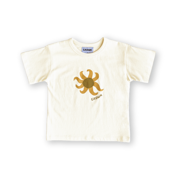 Organic Sunny Tee - Milk