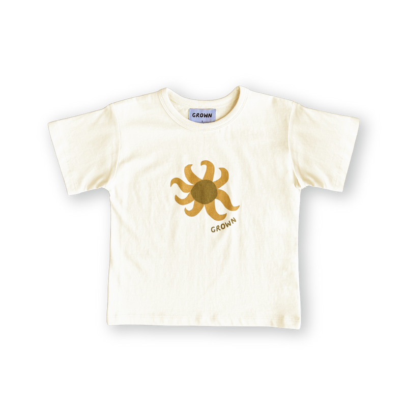 Organic Sunny Tee - Milk