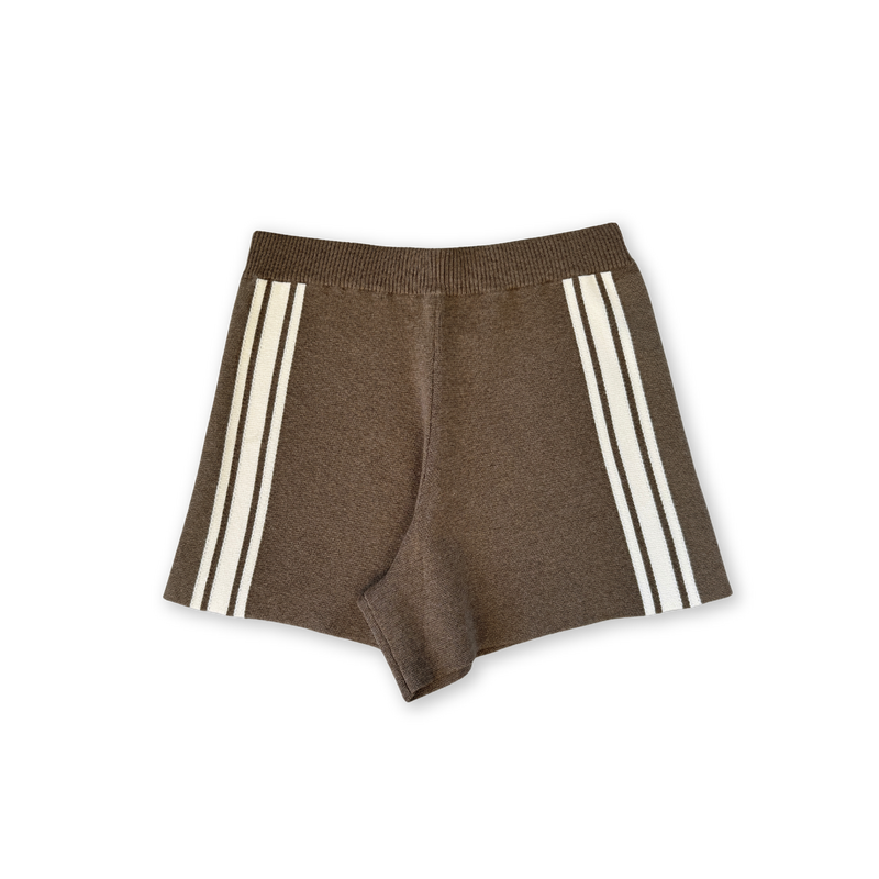 Ladies Organic Milano Knit Short - Mud