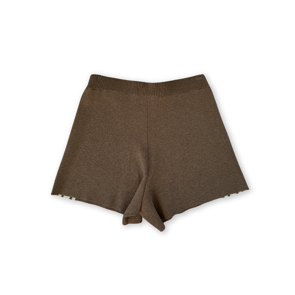 Ladies Organic Milano Knit Short - Mud