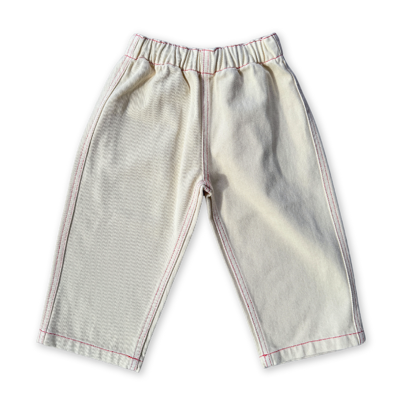 Organic Everyday Denim Pant - Milk