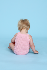 Grown Knitted Organic Singletsuit - Blossom