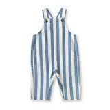 Grown Denim Stripe Overalls