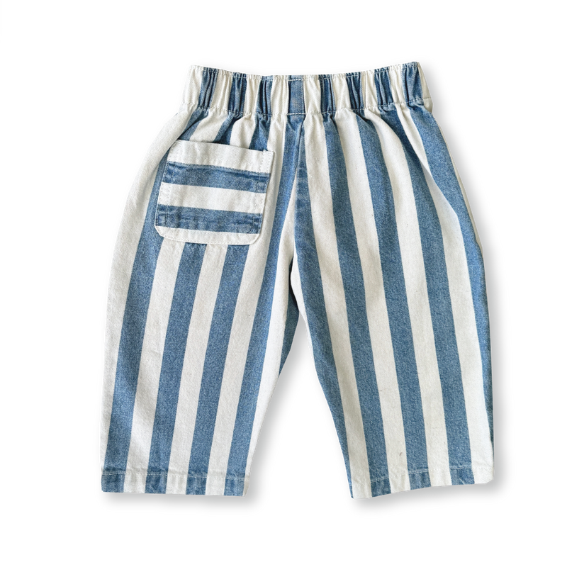 Grown Denim Stripe Pant