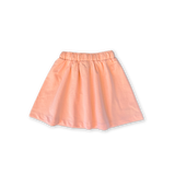 Organic French Terry Shell Skirt - Peachy