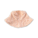 Terry Flow Bucket Hat - Peachy