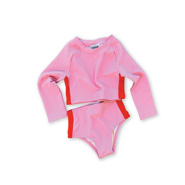 Long Sleeve Bikini - Candy