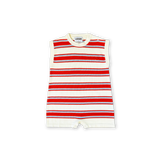 Organic Island Stripe Playsuit