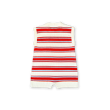 Organic Island Stripe Playsuit