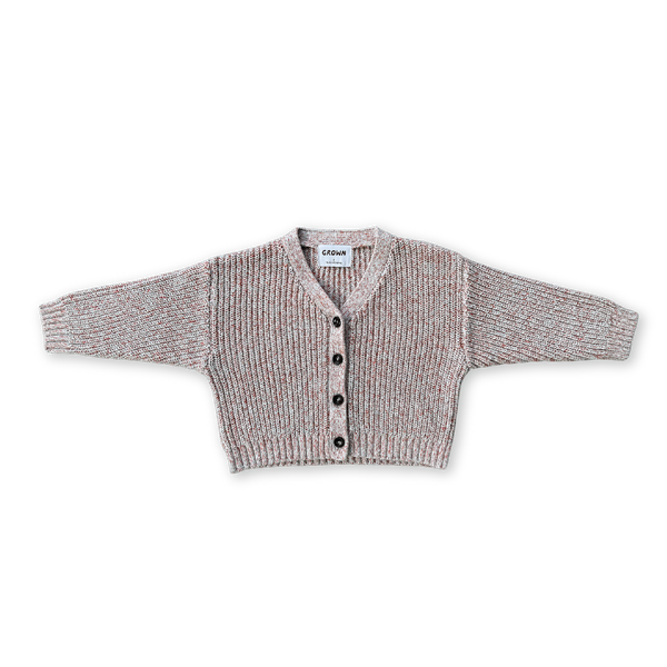 Twisted Chunky Rib Cardigan