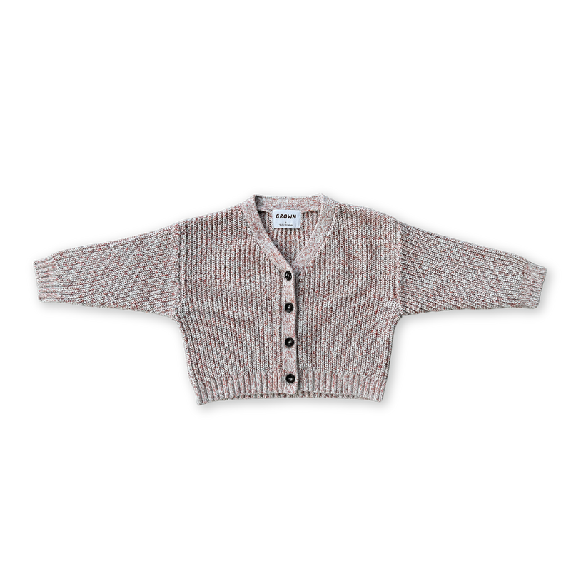 Twisted Chunky Rib Cardigan